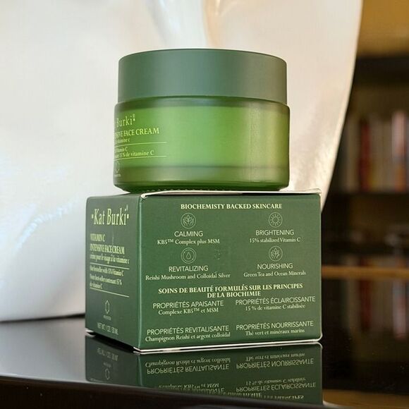 BNIB KAT BURKI 15% Stabilized Vitamin C Intensive Face Cream Brightening Firming - Picture 9 of 12